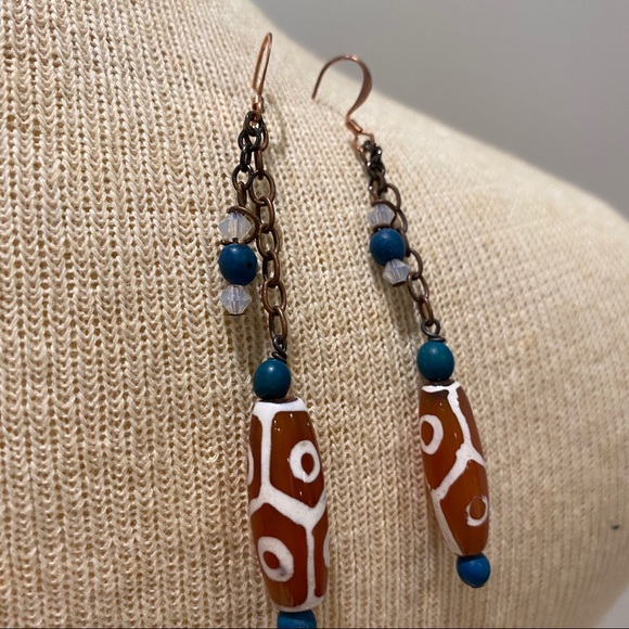 Beaded Hook Earrings - Picture 6 of 7